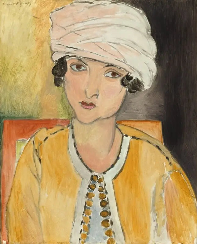 Lorette med turban, gul jacka - Henri Matisse