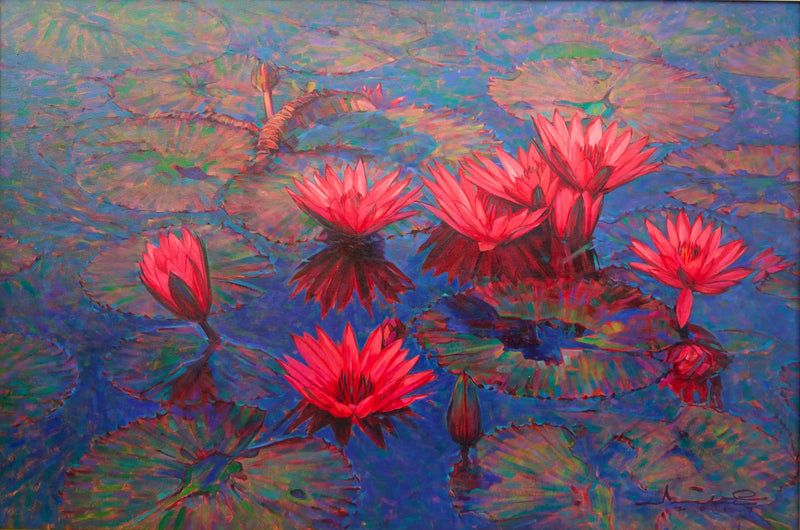 Rosa Lotus | 80 x 120 cm