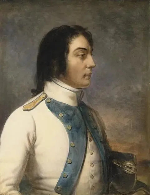 Louis-Charles-Antoine Des Aix de Veygoux, kallad Desaix, kapten vid 46:e linjeregementet 1792 - Charles de Steuben