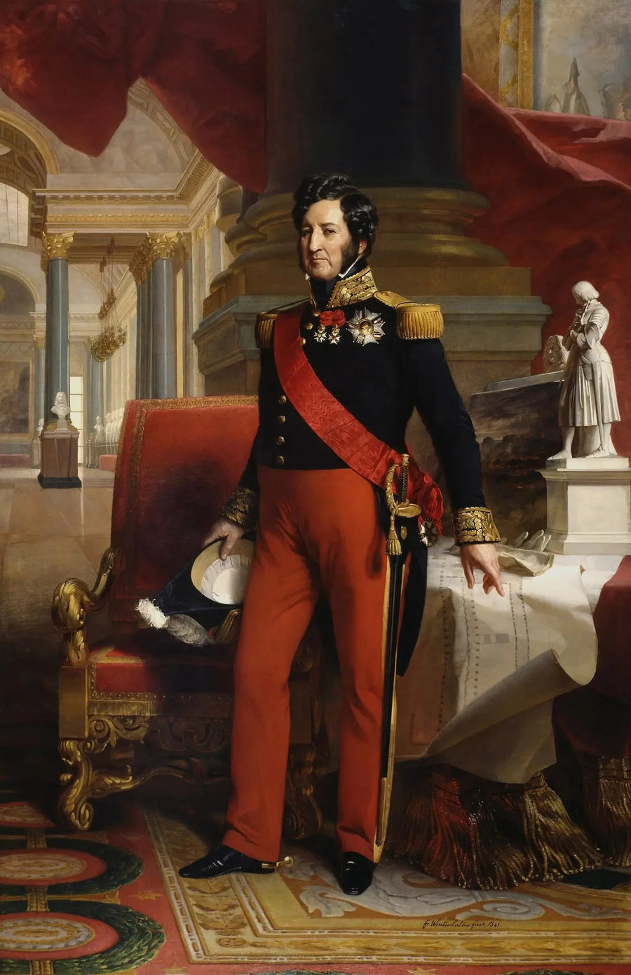 Louis-Philippe den Förste, Frankrikes kung (1773-1850) - Franz Xaver Winterhalter