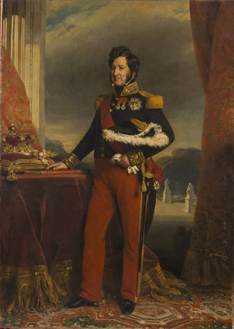 Louis-Philippe den Förste, Frankrikes Kung - Franz Xaver Winterhalter