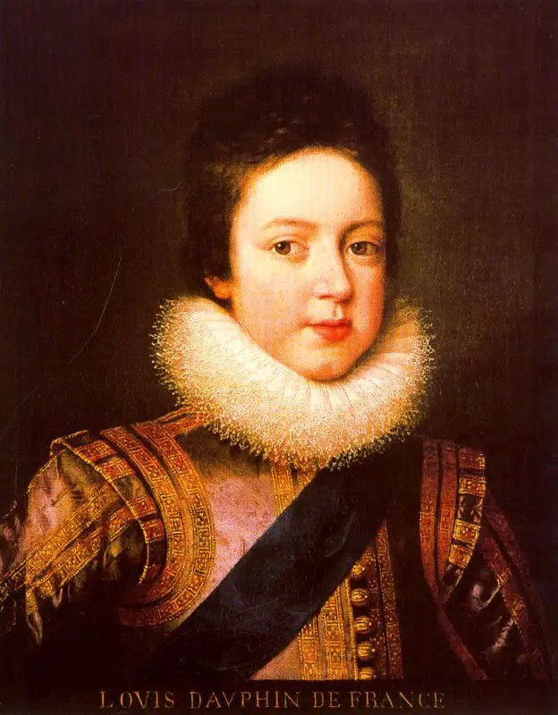 Louis XIII som Dauphin - Frans Pourbus den Yngre