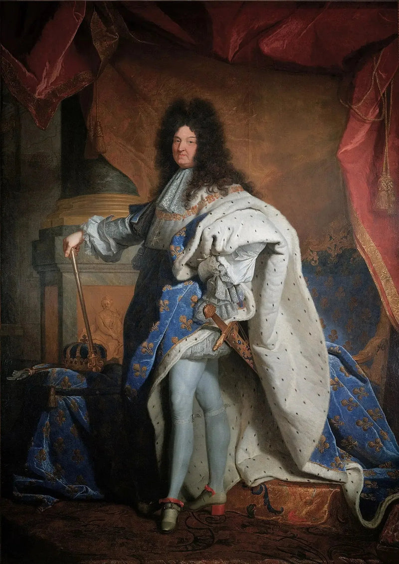 Louis XIV, Frankrikes kung (1638-1715) - Hyacinthe Rigaud