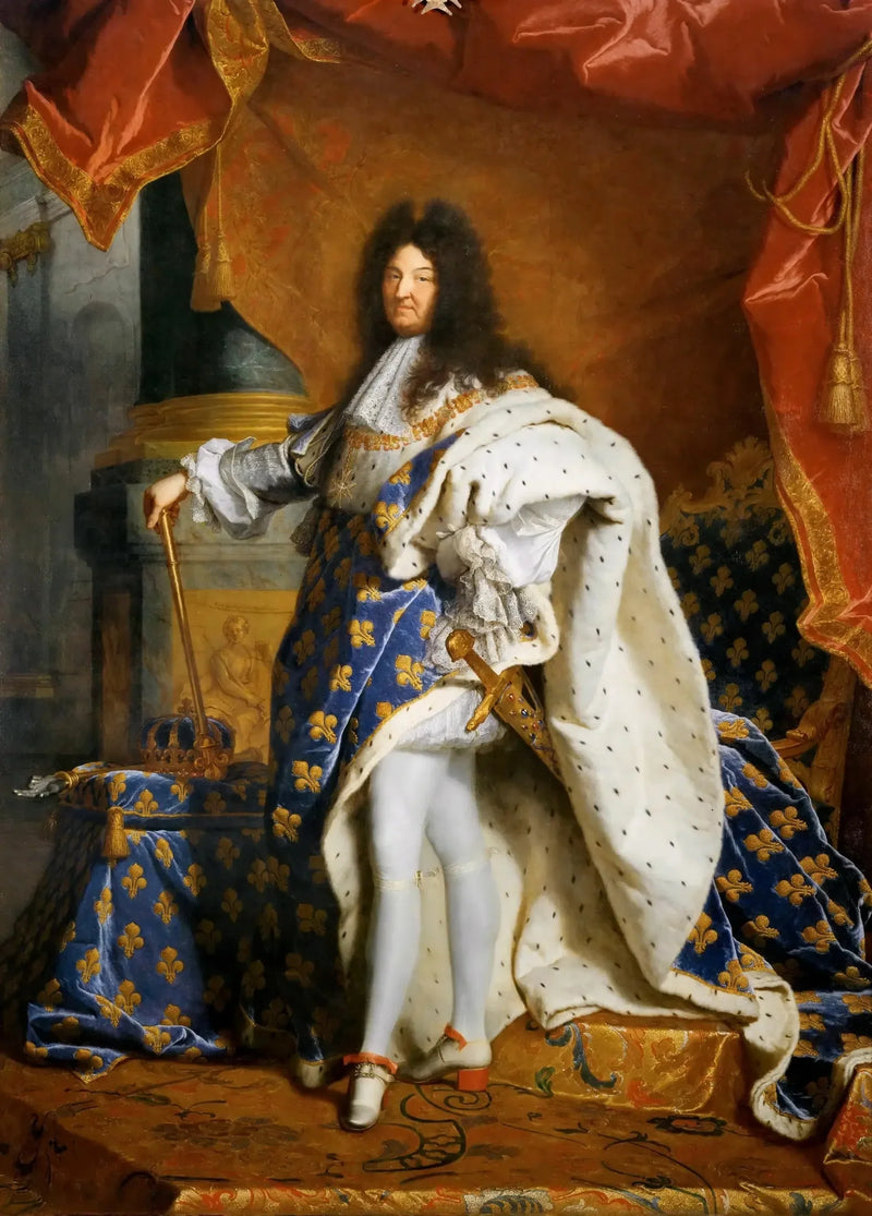 Louis XIV, Frankrikes kung - Hyacinthe Rigaud