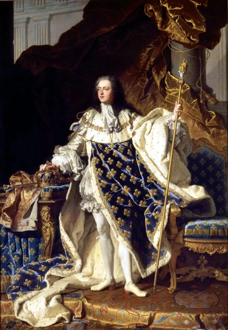 Louis XV, Frankrikes kung - Hyacinthe Rigaud