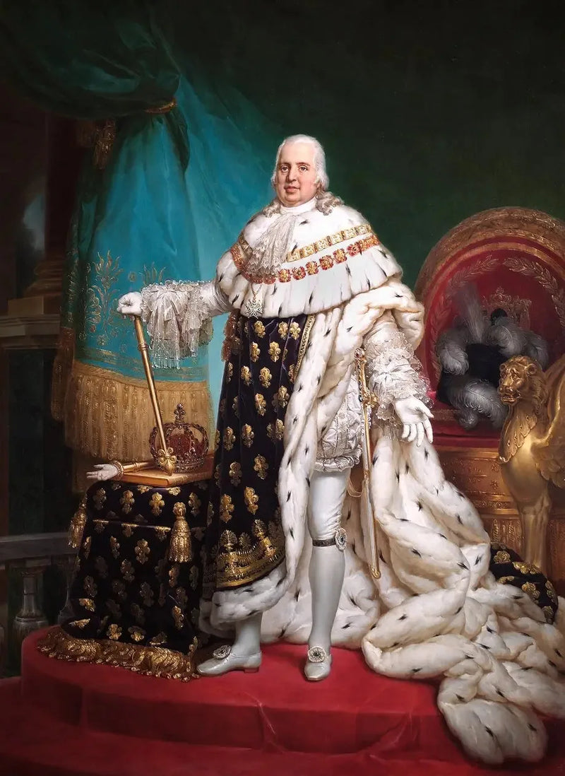 Louis XVIII (1755–1824), Frankrikes kung - François Gérard