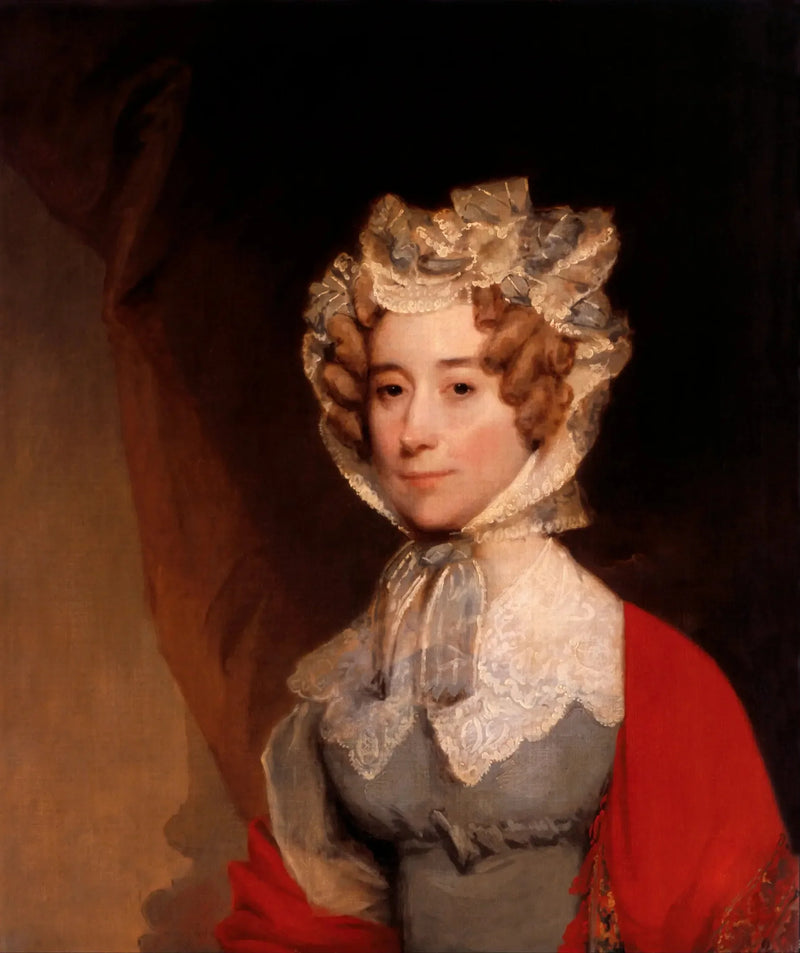 Louisa Catherine Johnson Adams (Fru John Quincy Adams) - Gilbert Stuart