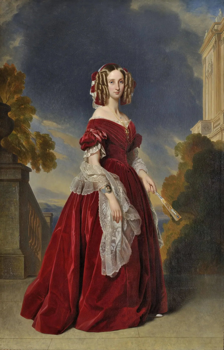 Louise d'Orléans, Belgiens drottning (1812-1850) - Franz Xaver Winterhalter