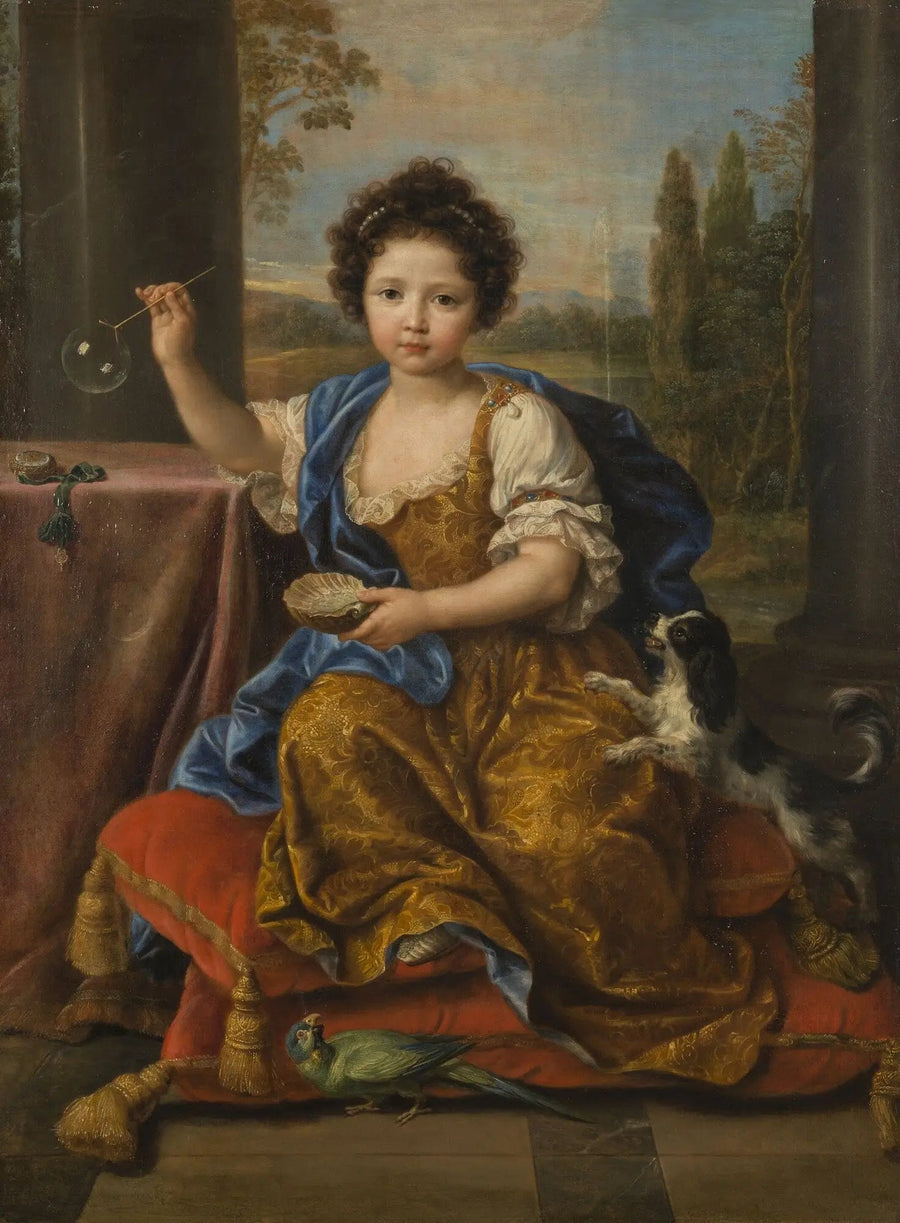 Louise-Marie de Bourbon, hertiginna av Orléans, kallad mademoiselle de Tours - Pierre Mignard