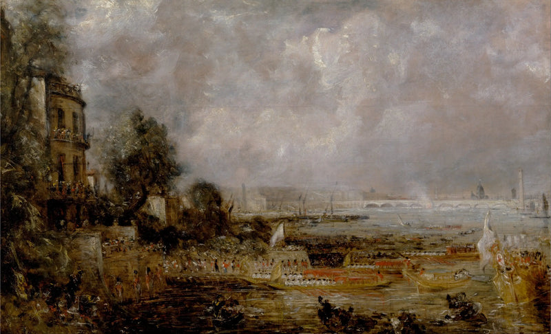 Öppningen av Waterloo-bron - John Constable