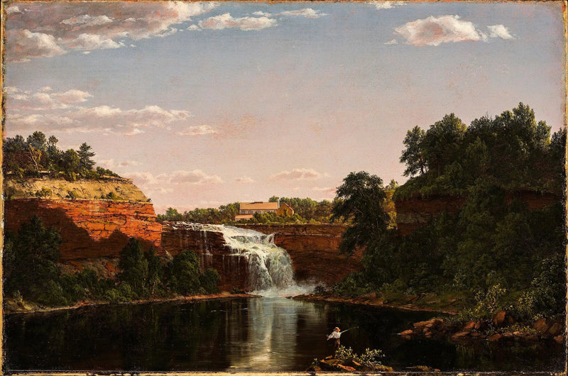 Nedre vattenfallet, Rochester - Frederic Edwin Church