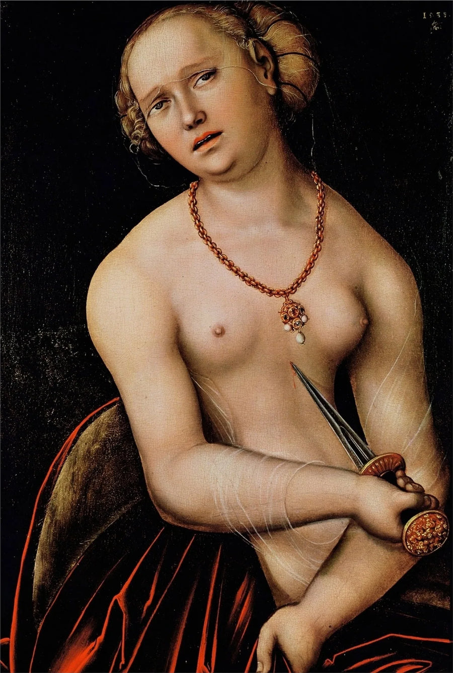 Lucrèce - Lucas Cranach den äldre