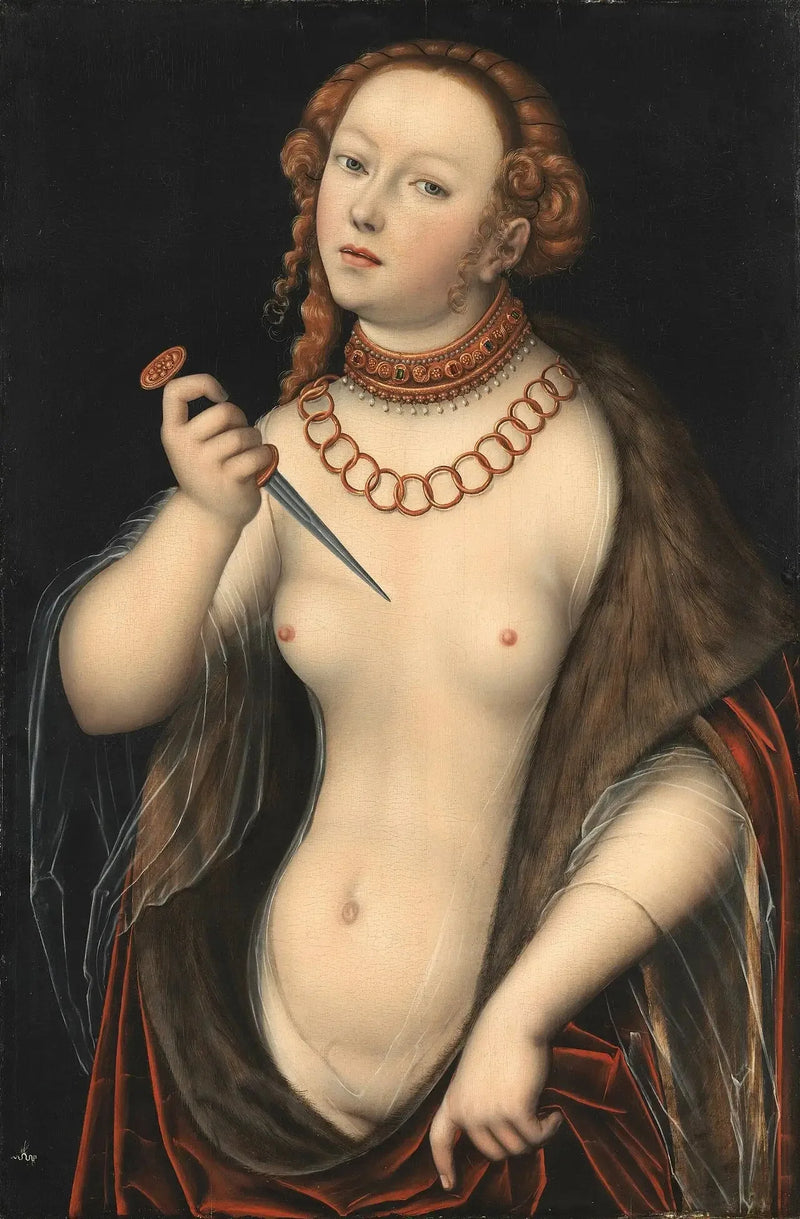 Lucrèce - Lucas Cranach den äldre