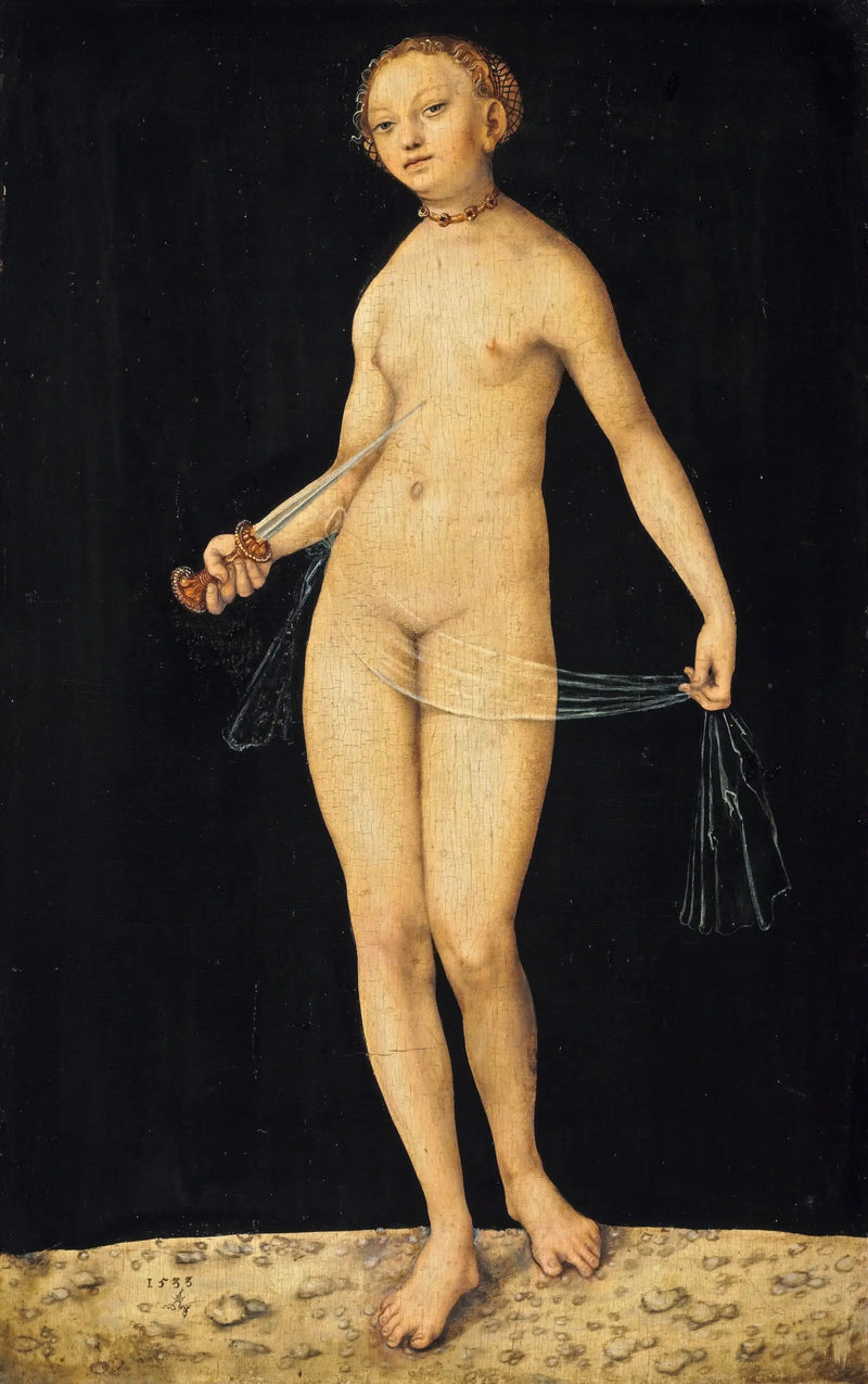 Lucrèce - Lucas Cranach den äldre