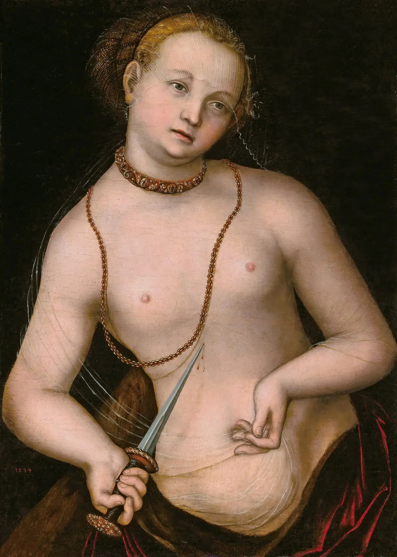 Lucrèce - Lucas Cranach den äldre
