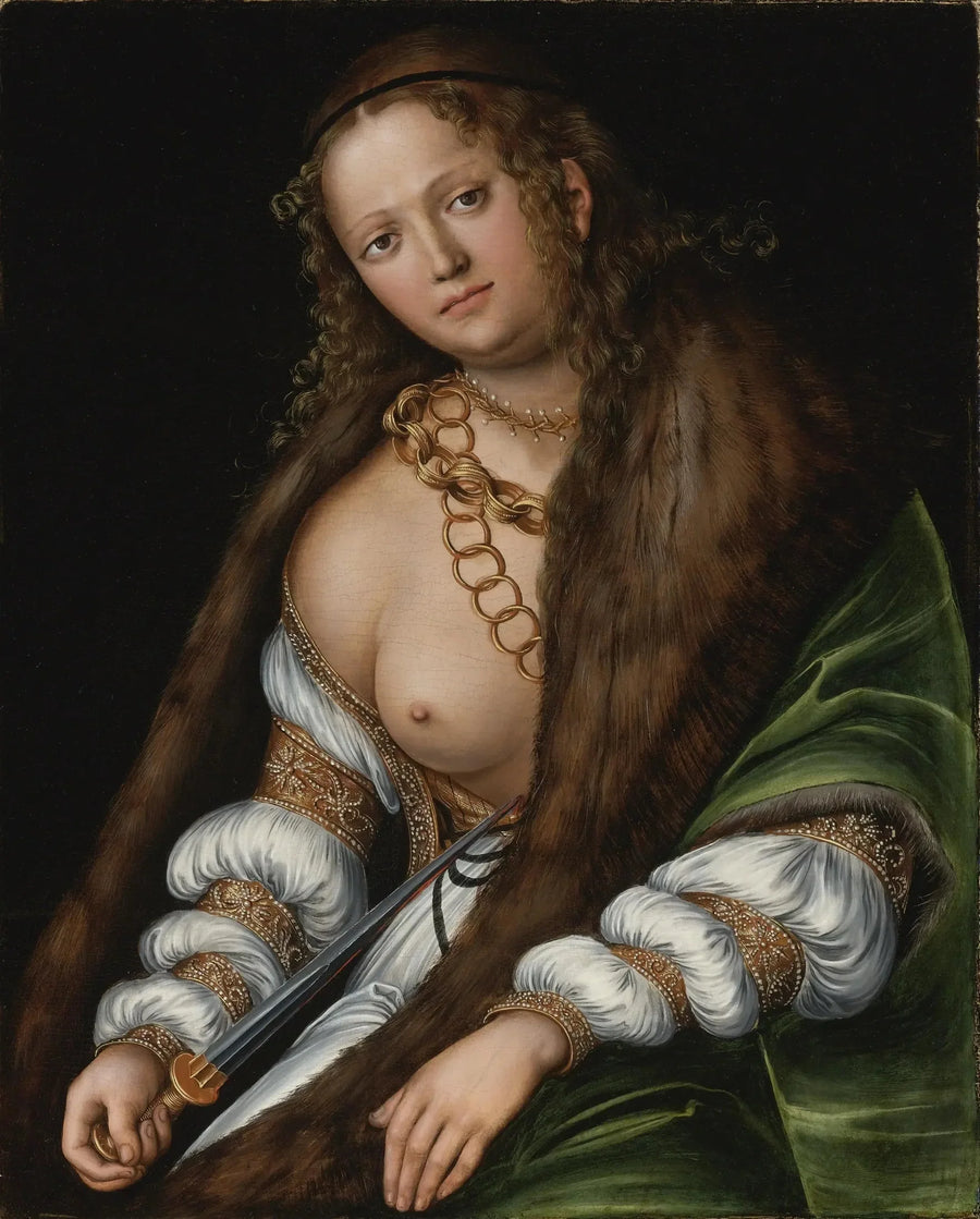 Lucrèce - Lucas Cranach den äldre