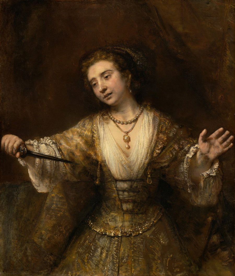 Lucretias självmord - Rembrandt