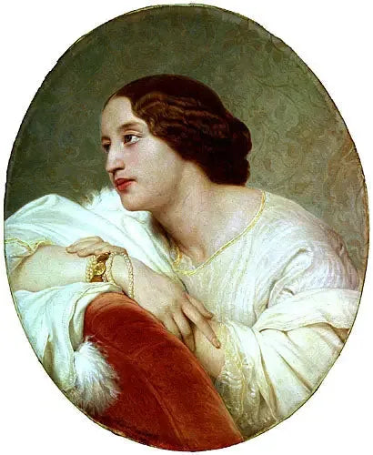 Ludmille Komar, prinsessa av Beauvau-Craon - Paul Delaroche