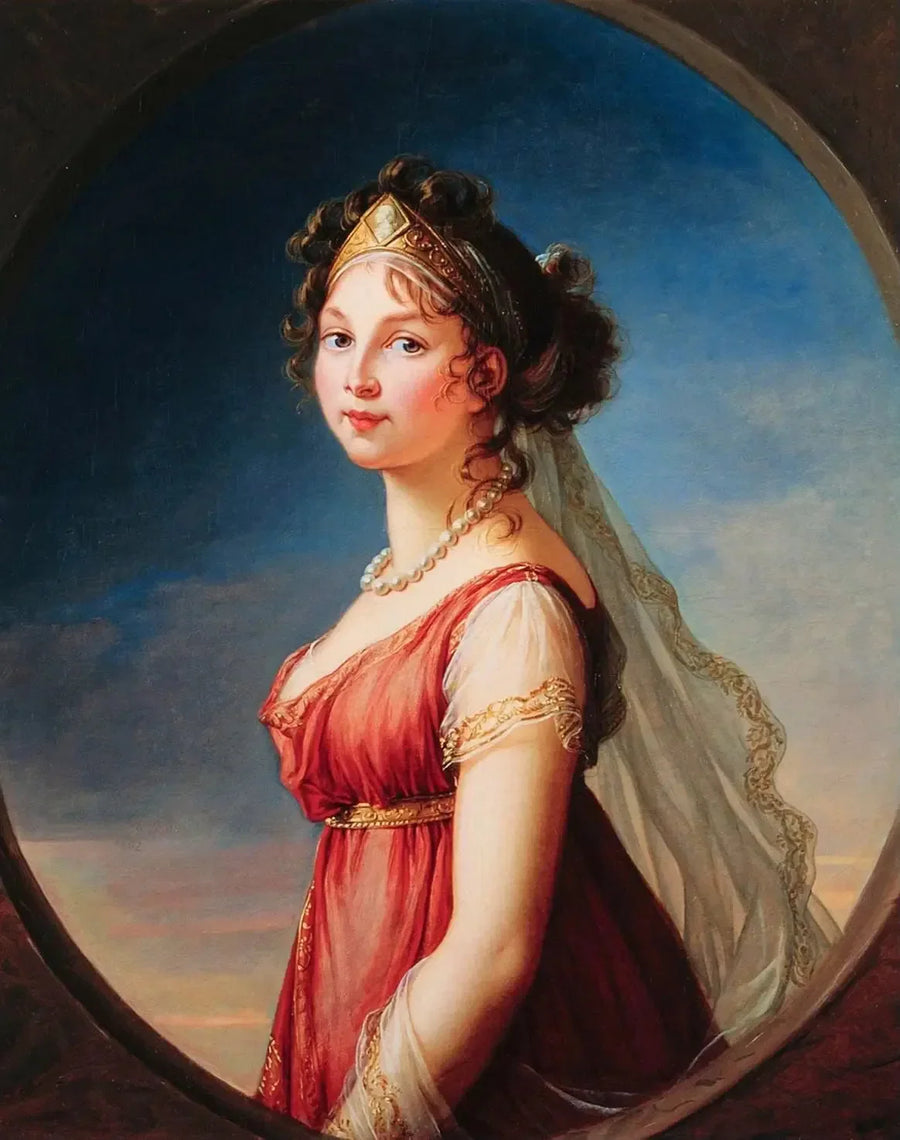 Luise av Mecklenburg-Strelitz, Preussens drottning - Élisabeth Vigée Le Brun