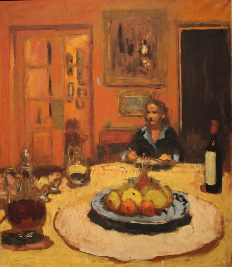 Lulu i matsalen, Naplesgatan - Édouard Vuillard