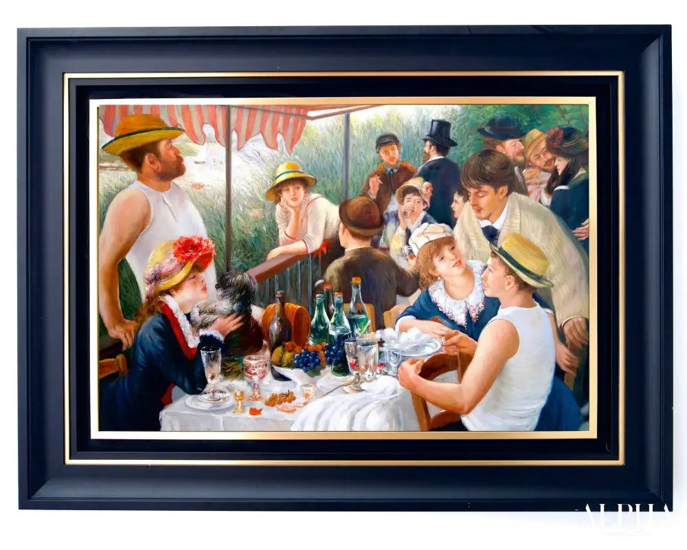 Luncheon of the Boating Party - Artémis Reproduction | 160 x 120 cm Reproductions de tableaux à la peinture à l’huile