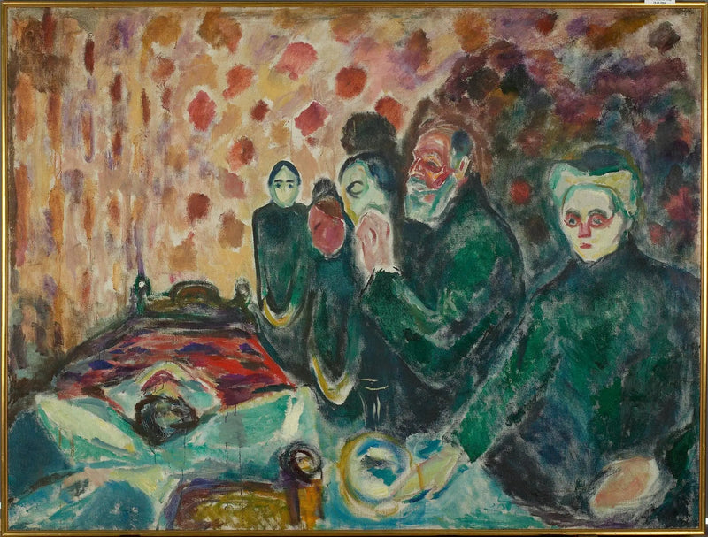 Kampen mot döden - Edvard Munch