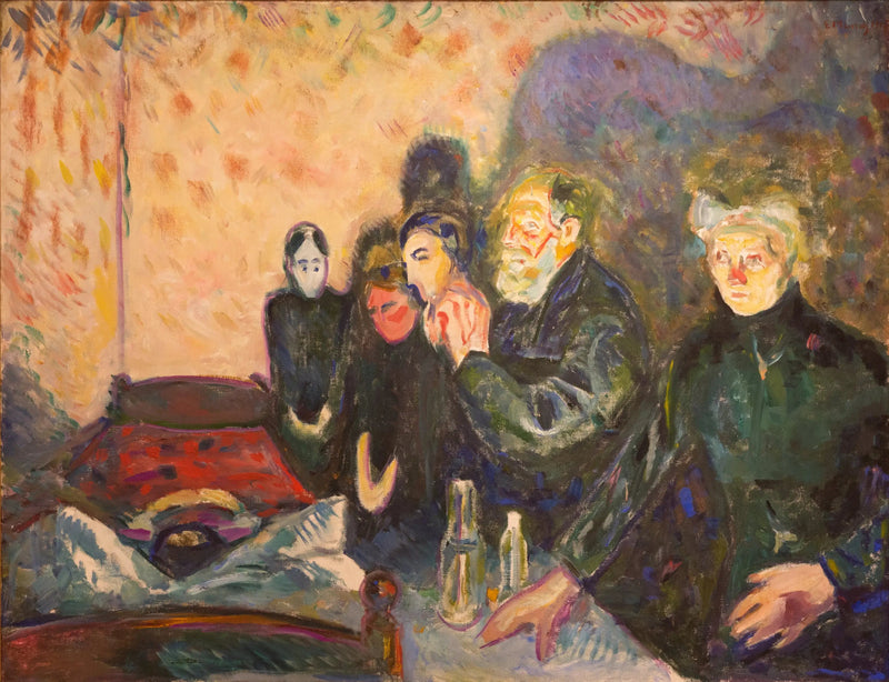 Kampen mot döden - Edvard Munch