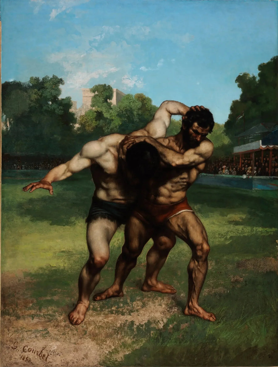Kämpar - Gustave Courbet