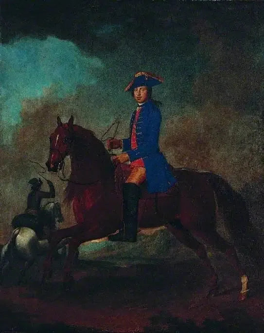 M. Dawson från Retford med sin tjänare - George Stubbs