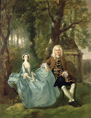 M. och fru Carter - Thomas Gainsborough