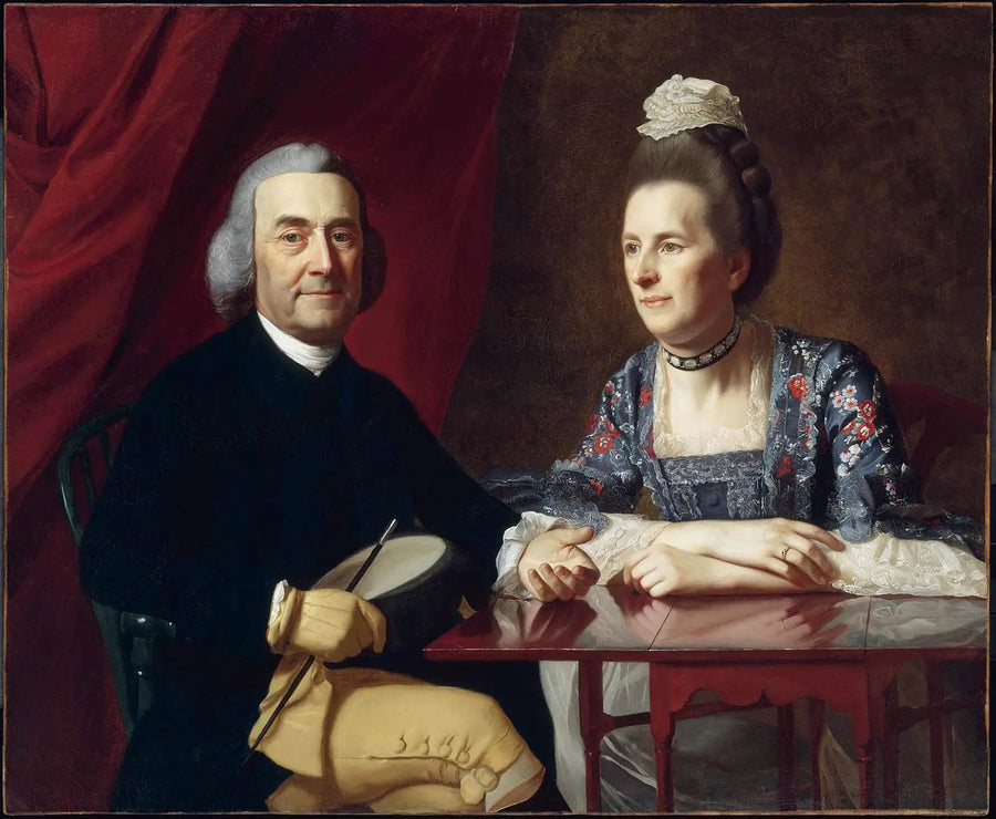 M. och fru Isaac Winslow (Jemima Debuke) - John Singleton Copley