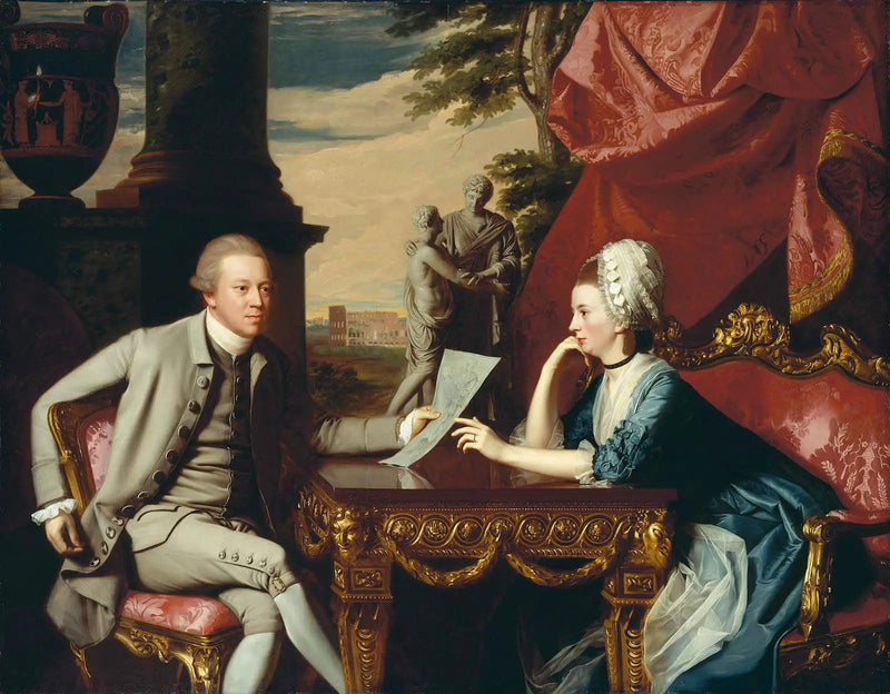 M. och Mme Ralph Izard (Alice Delancey) - John Singleton Copley