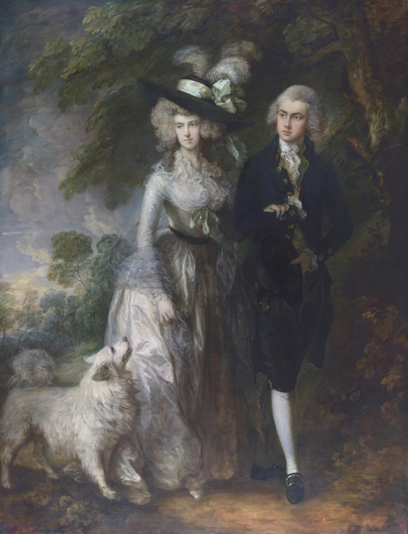 Herr och Fru William Hallett - Thomas Gainsborough