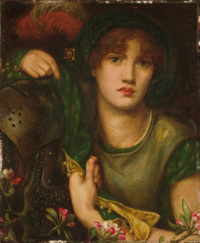 Min Dame Greensleeves - Dante Gabriel Rossetti