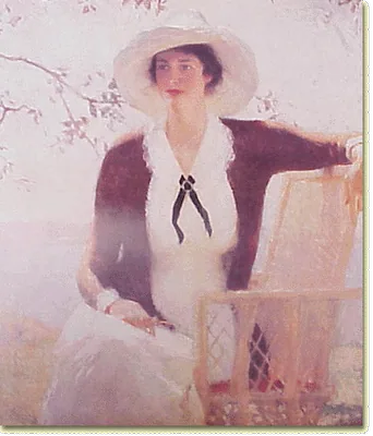 Min dotter Elisabeth - Frank Weston Benson