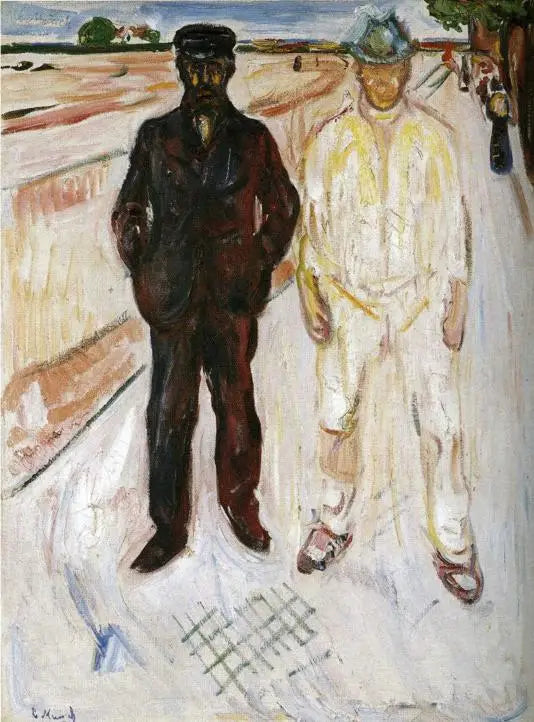 Murare och Mekaniker - Edvard Munch