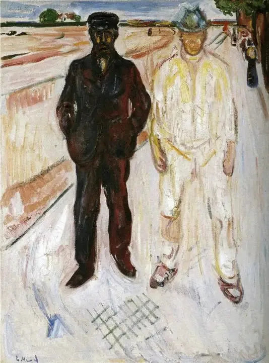 Murare och Mekaniker - Edvard Munch