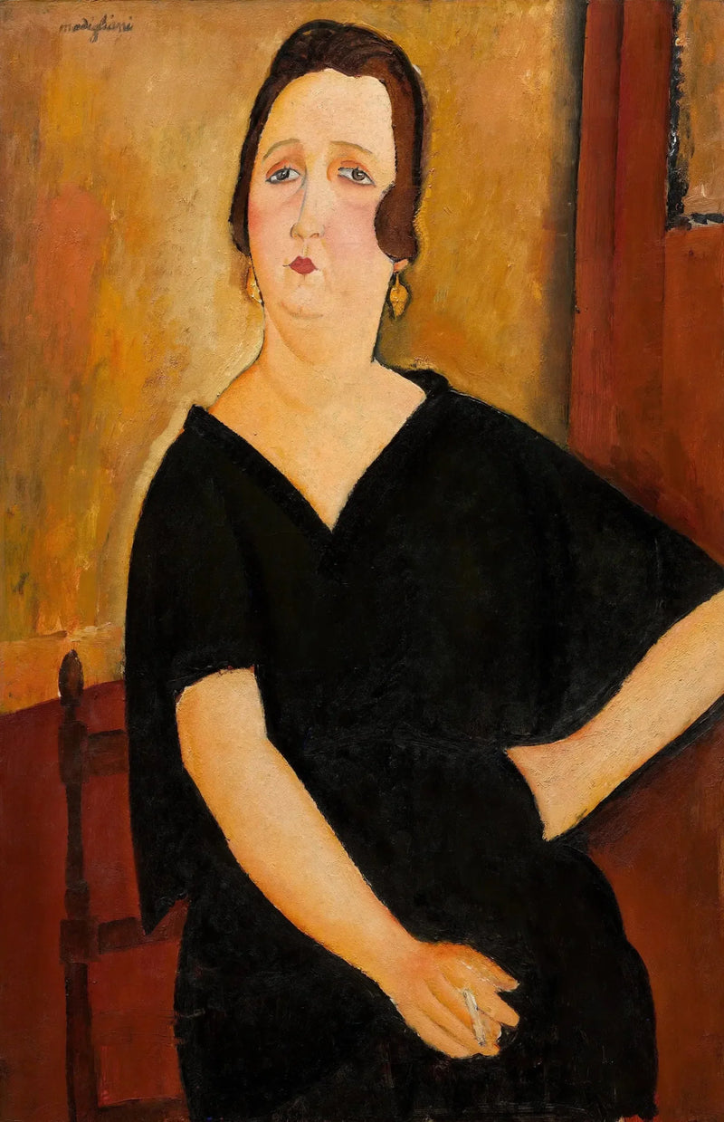 Madame Amédée (Kvinna med cigarett) - Amedeo Modigliani