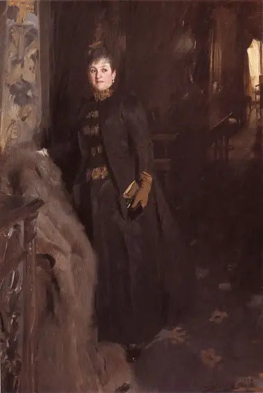 Madame Clara Rikoff - Madame Salomons syster - Anders Zorn