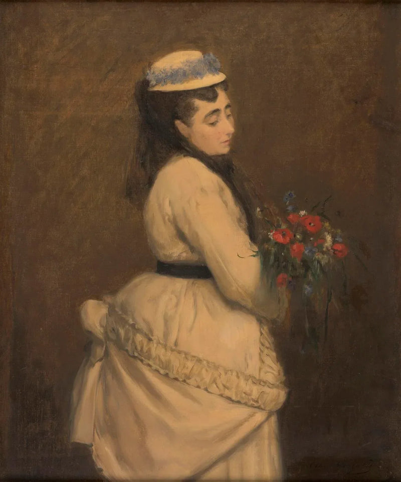 Madame E.G. (Madame Emmanuel Gonzalès, la mère de l'artiste) - Eva Gonzalès