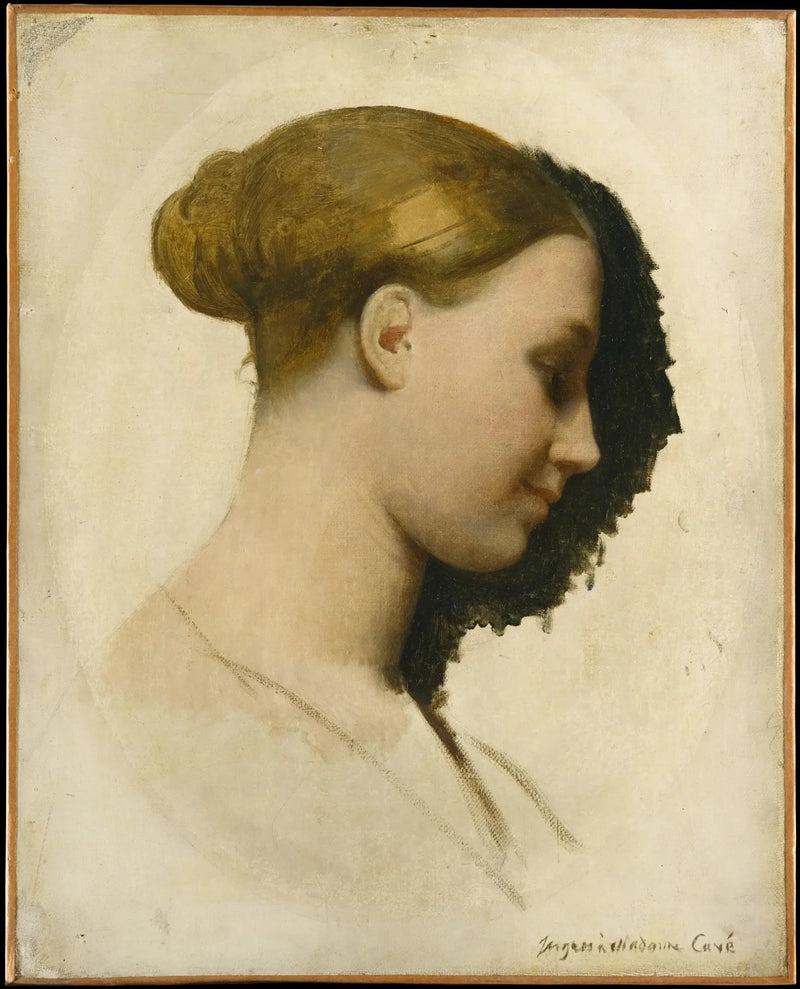 Madame Edmond Cavé (Marie-Élisabeth Blavot, född 1810) - Jean-Auguste-Dominique Ingres