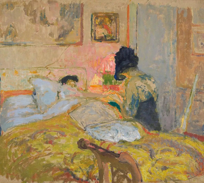 Madame Hessel och Manikyr - Édouard Vuillard