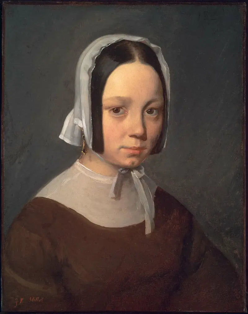 Madame J.-F. Millet, född Pauline-Virginie Ono - Jean-François Millet