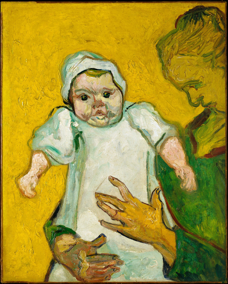 Mère Roulin med sin bebis - Vincent van Gogh