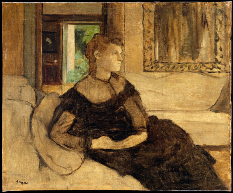Madame Théodore Gobillard (Yves Morisot) - Edgar Degas