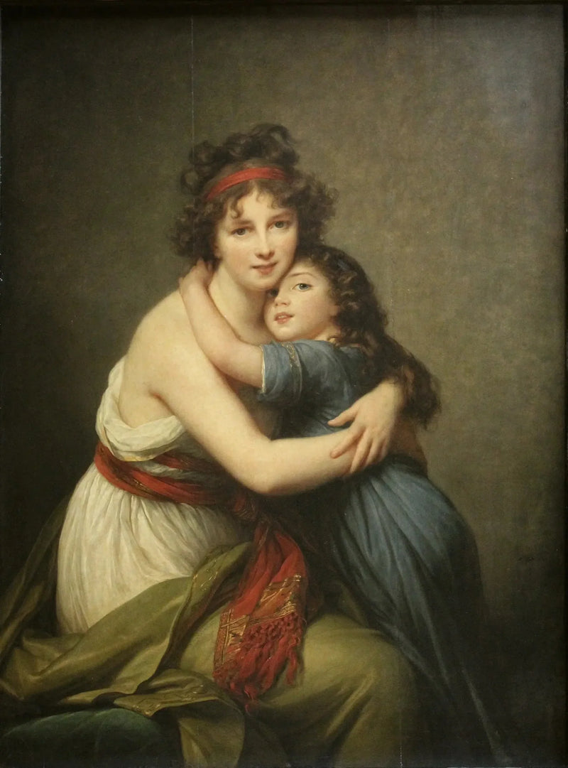 Madame Vigée Le Brun och hennes dotter - Élisabeth Vigée Le Brun