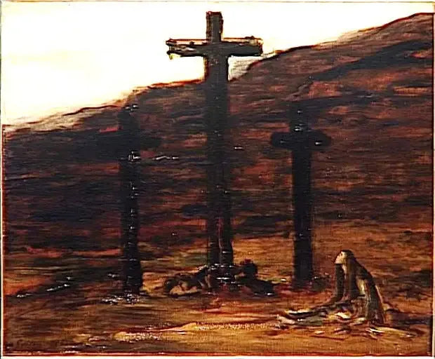 Madeleine vid Calvaire - Gustave Moreau