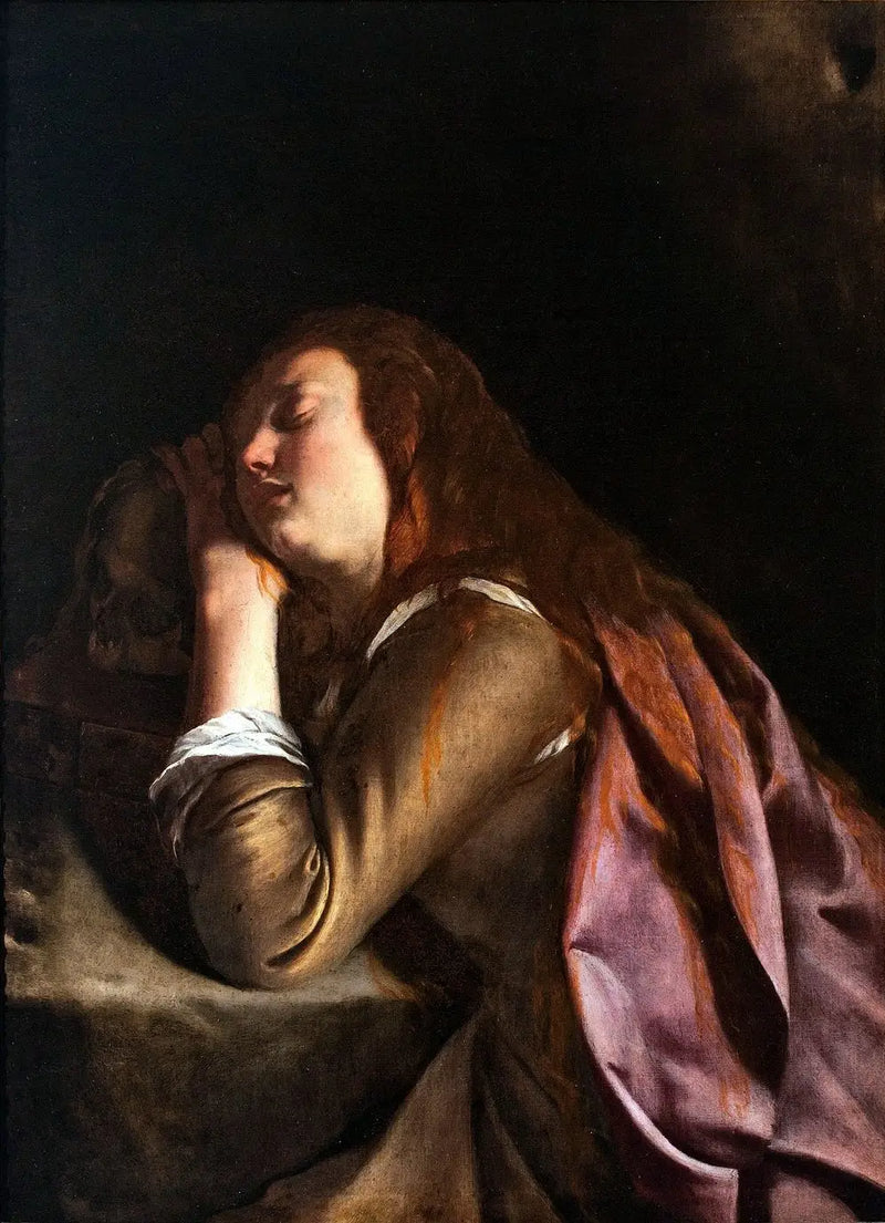 Madeleine som ångrar sig - Artemisia Gentileschi