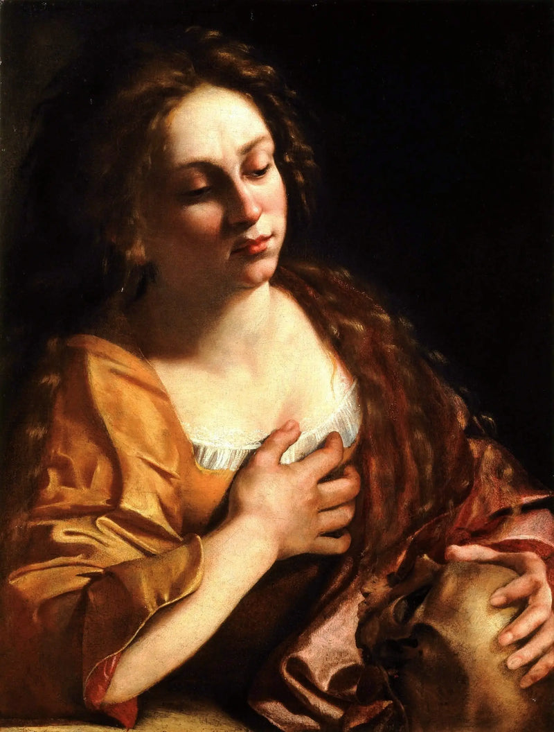 Madeleine som ångrar sig - Artemisia Gentileschi