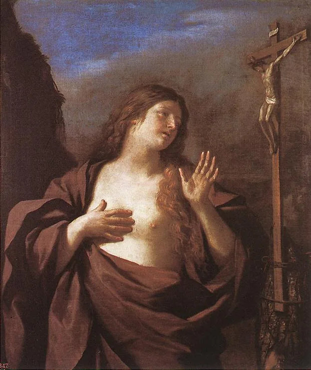Madeleine penitent - Guercino